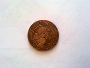 3 копейки 1874 года.Царская монета Николая 2 