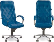 Кресла для руководителей,  CUBA steel chrome (с   механизмом «Мультибло