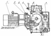 Привод передвижения башенного крана ПК-6, 3  предназначен для комплекта