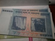 Продам 100 триллионов долларов Зимбабве!
