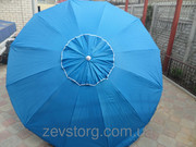 Зонт с клапаном 2м и серебренным напылением