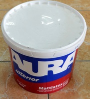 Моющая краска для стен и потолков AURA Mattlatex 