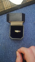 Кольцо Tiffany (копия) с бриллиантом 0, 56к