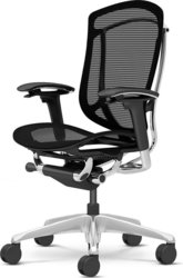 Кресло офисное OKAMURA CONTESSA Black,  полированное