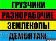 Демонтаж,  земляные,  спил,  уборка,  вывоз мусора,  подъем Одесса 